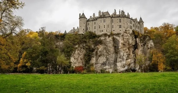 Belgium Castle on a rock