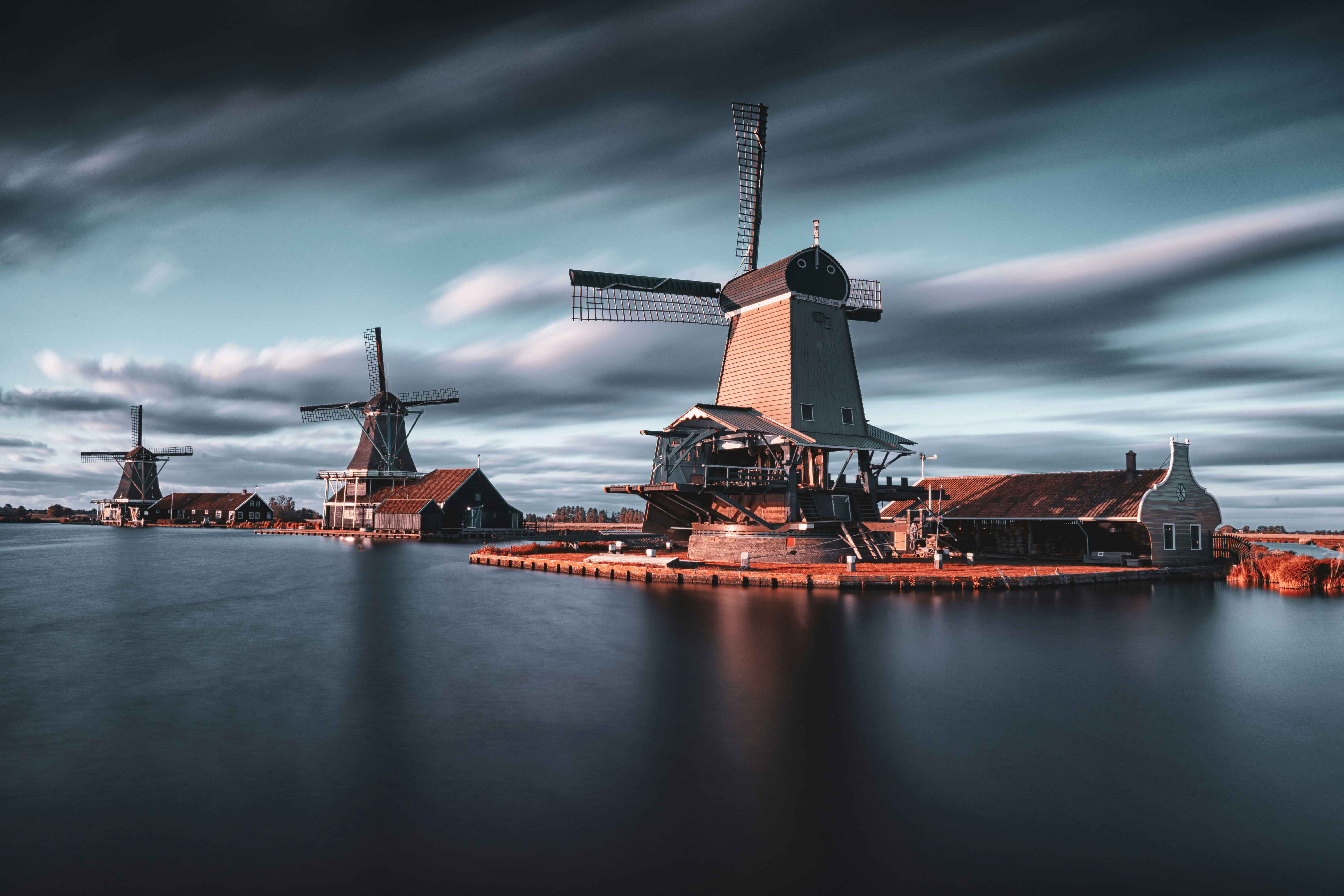 windmills in netherlands