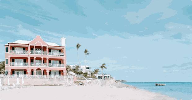 house on the beach in bermuda