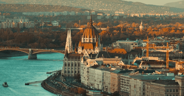 skyline in hungary