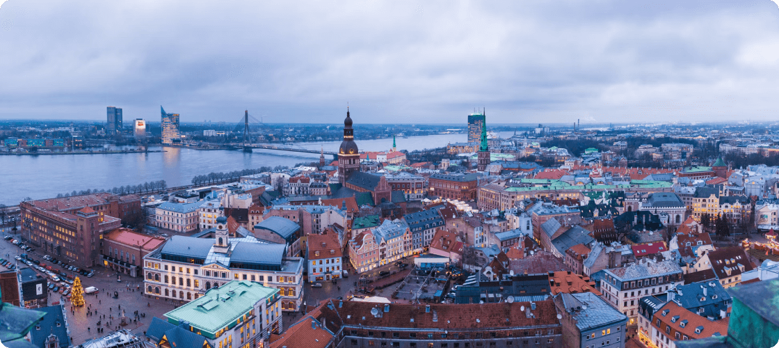 Scenic image of Latvia