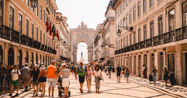 Portugal stone street