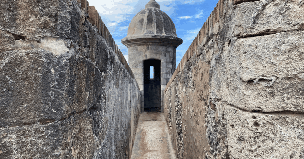 castle lookout tower