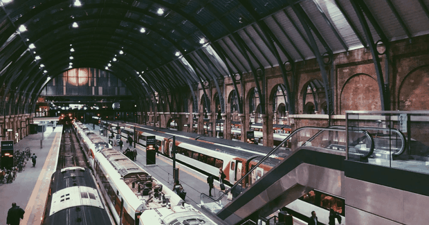 UK train station